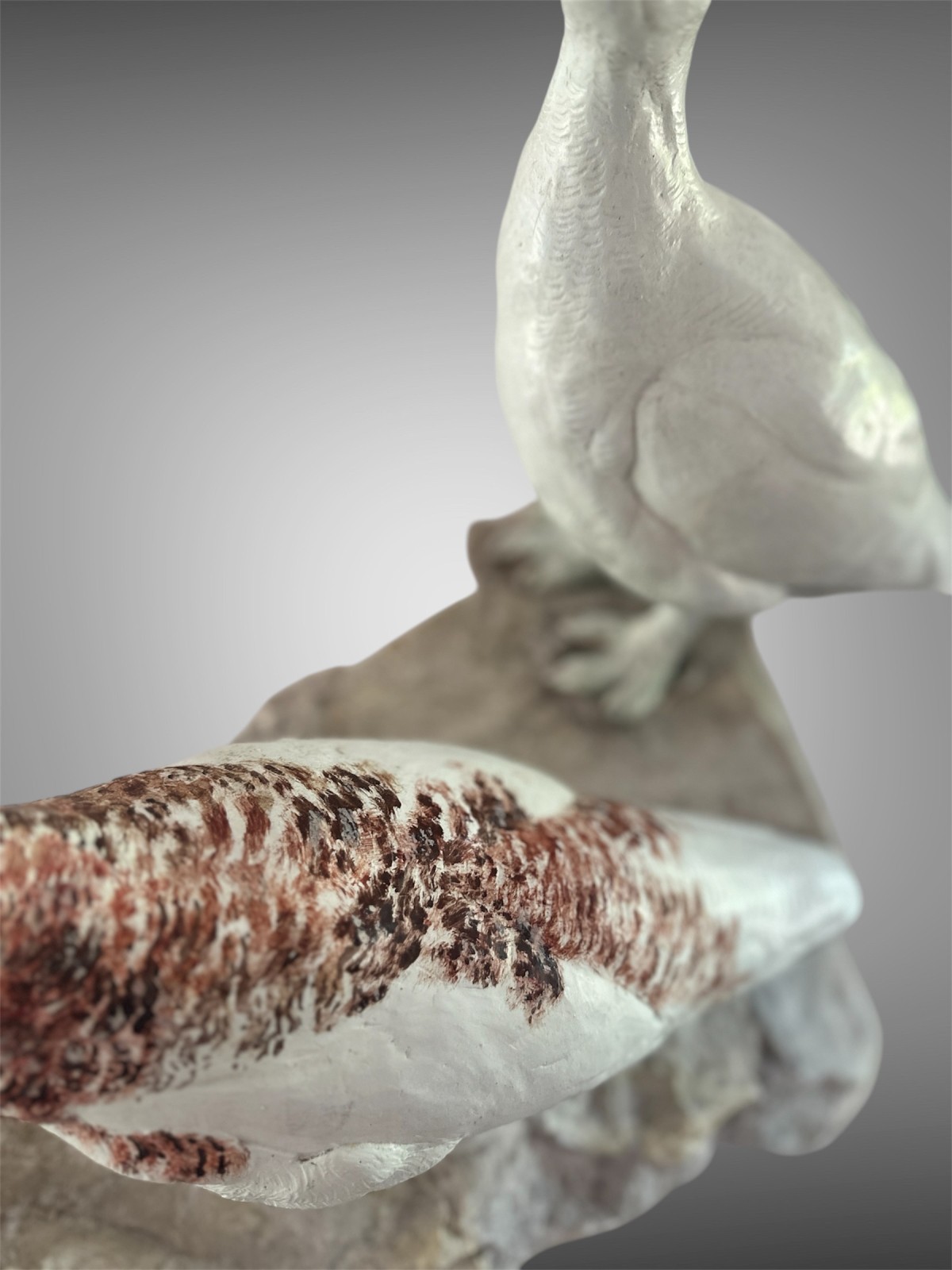 Ptarmigan on Scottish Marble