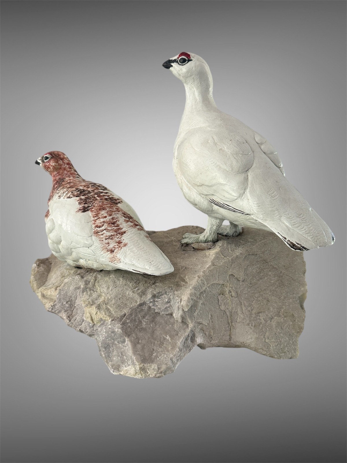 Ptarmigan on Scottish Marble