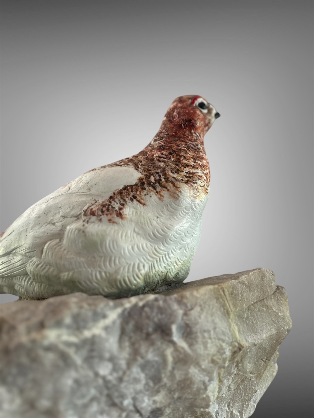Ptarmigan on Scottish Marble