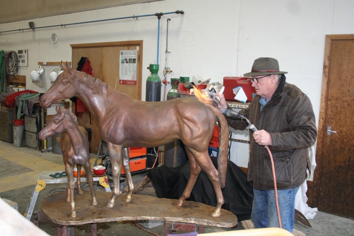 Mare & Foal (Half Life-Size)